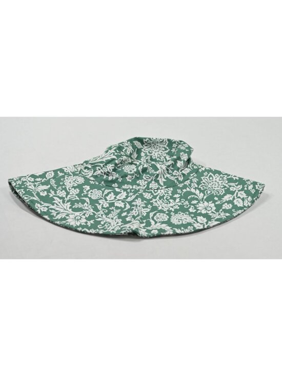 Mikoh Panda Hat in Batik Green
